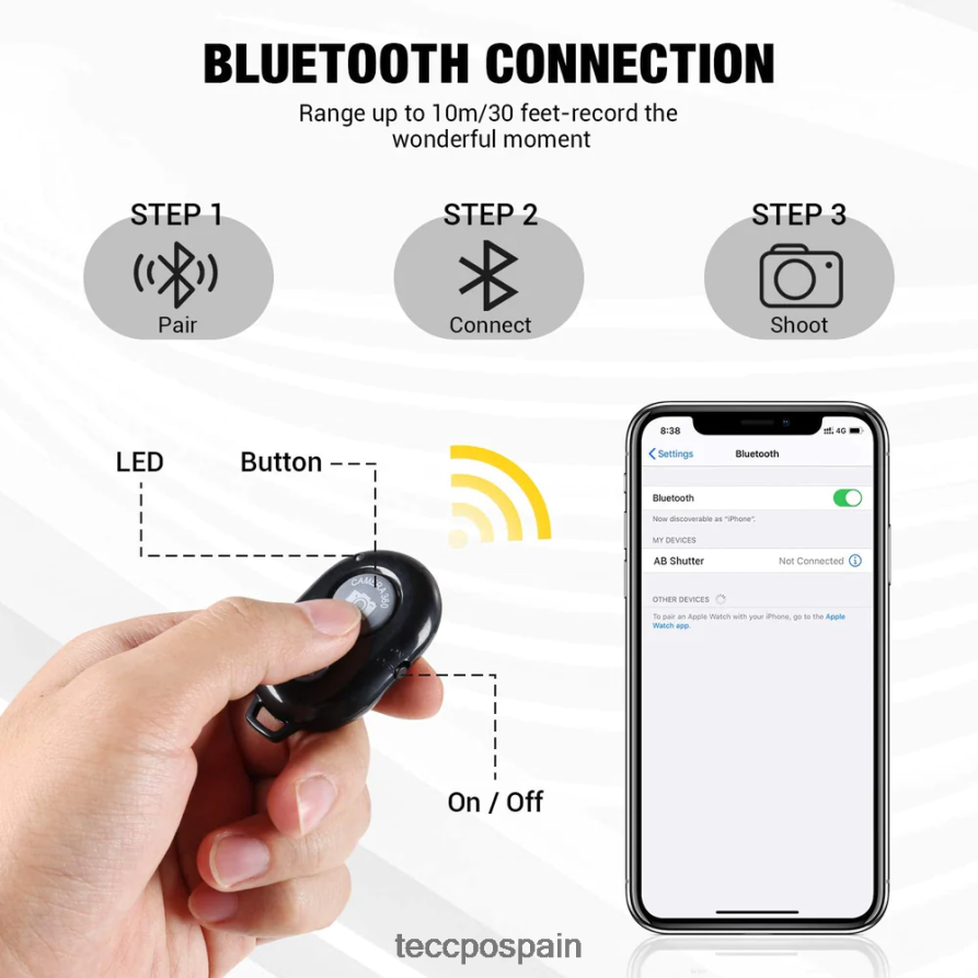20642D39 TECCPO trípode portátil accesorios