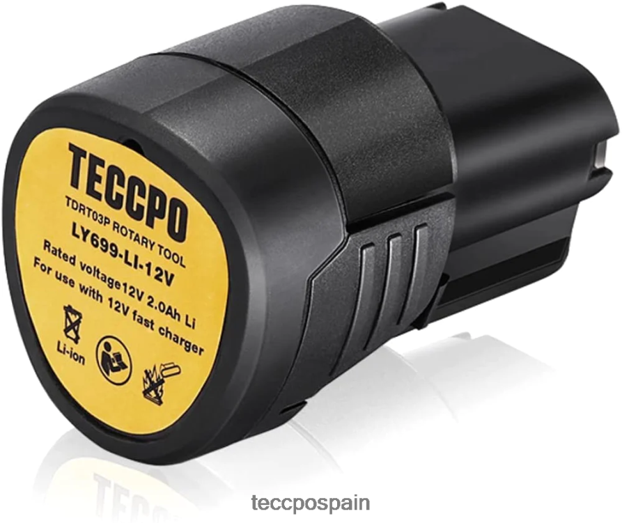 20642D40 TECCPO Paquete de baterías ly699-li (1 paquete) de 2,0 amperios para baterías de iones de litio de 12v accesorios