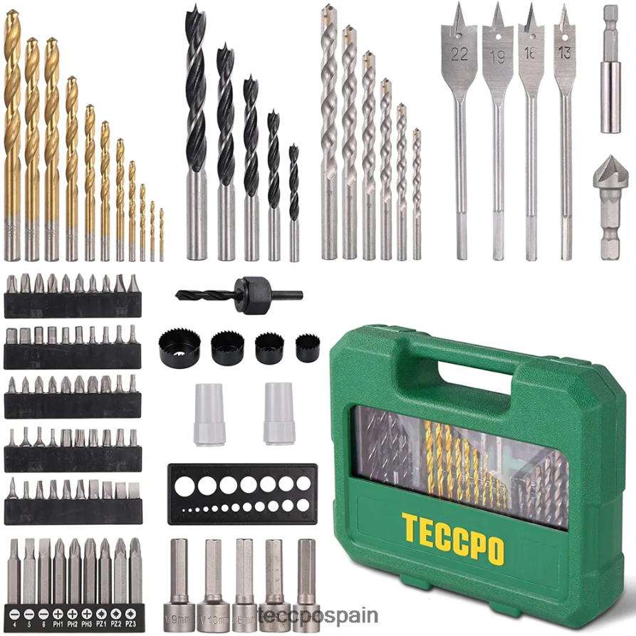 20642D5 TECCPO juego de brocas accesorios