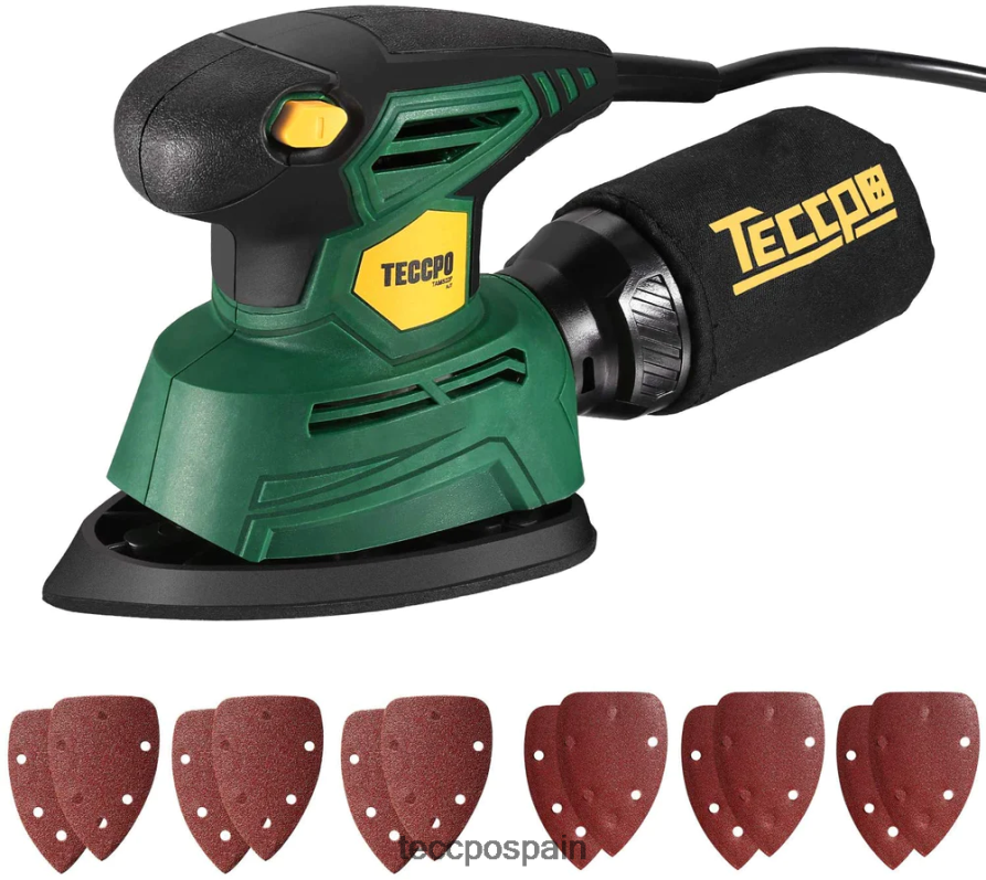 20642D20 TECCPO lijadora detallada 1/4" 1.1 amp/14 carpintería