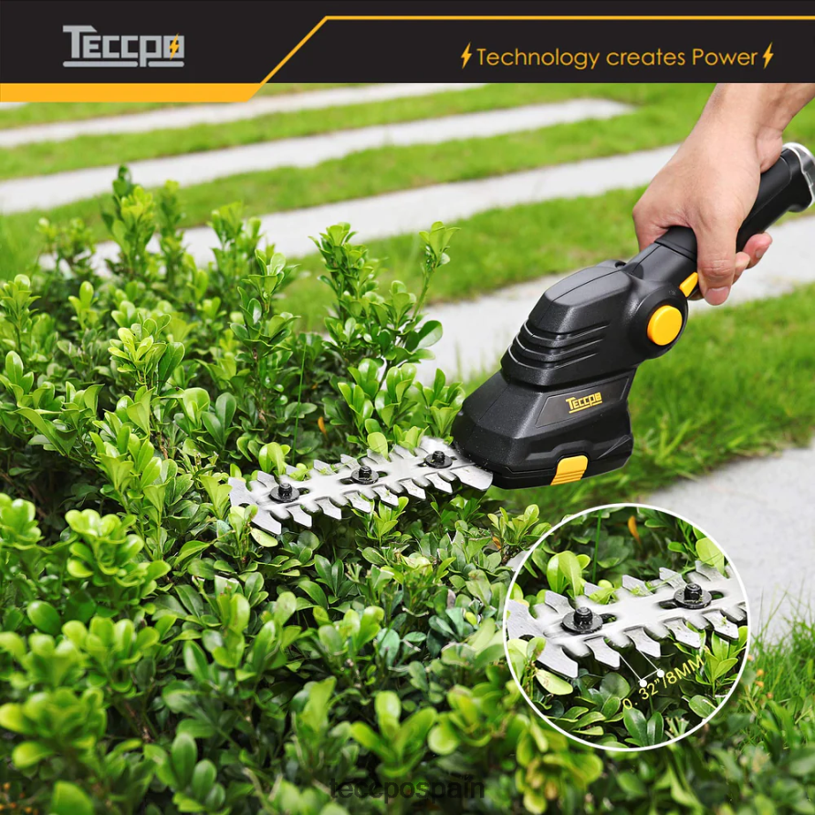 20642D60 TECCPO cizalla de césped inalámbrica cuidado del jardín