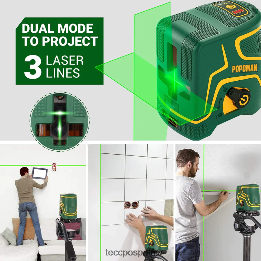 20642D34 TECCPO nivel láser popoman recargable otras colecciones