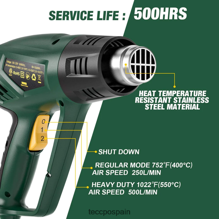 20642D51 TECCPO pistola de aire caliente otras colecciones