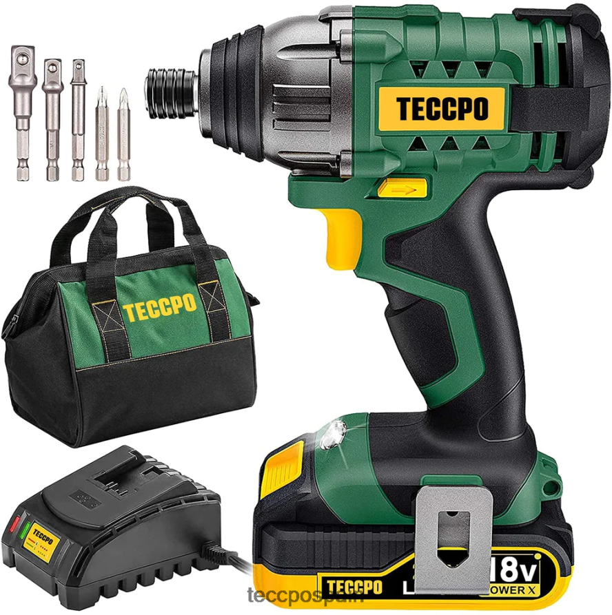 20642D15 TECCPO llave de impacto inalámbrica taladros y conductores