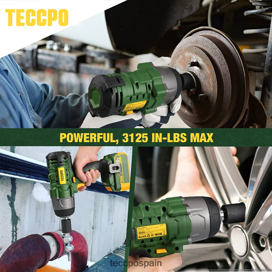 20642D4 TECCPO llave de impacto taladros y conductores